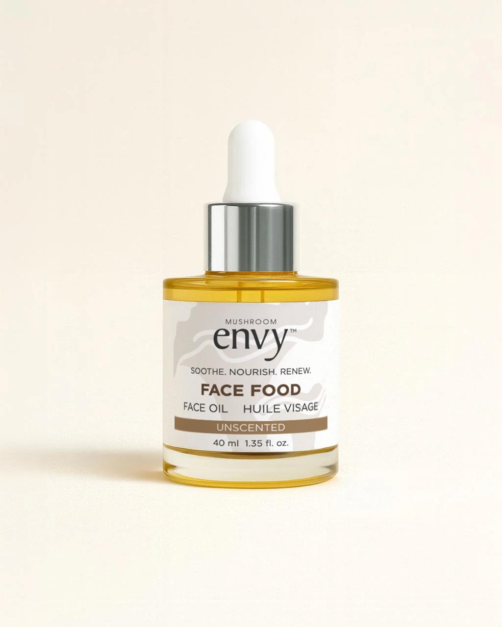 Organic Face Food, Unscented - Mushroom Envy Ltd.